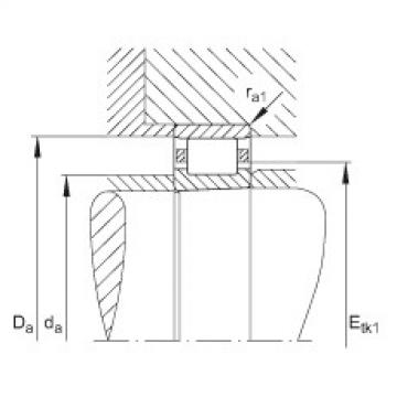 FAG Cylindrical roller bearings - N1024-K-M1-SP