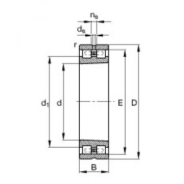 FAG Cylindrical roller bearings - NN30/500-AS-K-M-SP