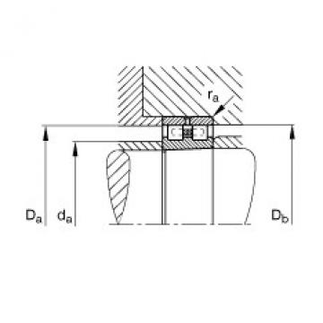 FAG Cylindrical roller bearings - NN3009-AS-K-M-SP