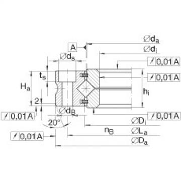 FAG Crossed roller bearings - XV110