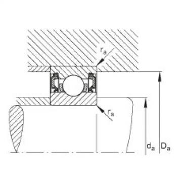 FAG Deep groove ball bearings - 61820-2RZ-Y