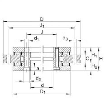 FAG Axial/radial bearings - YRT850