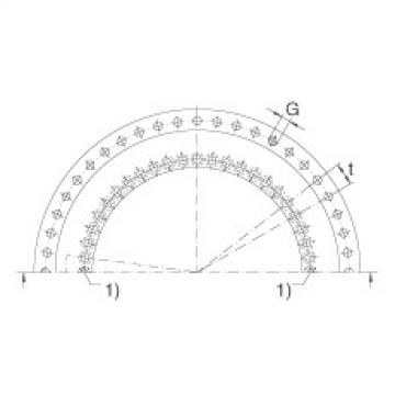 FAG Axial/radial bearings - YRT395