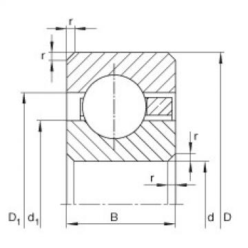 FAG Thin section bearings - CSCA040