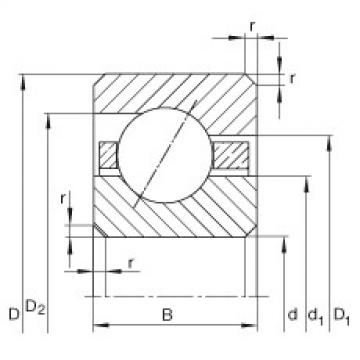 FAG Thin section bearings - CSEC045