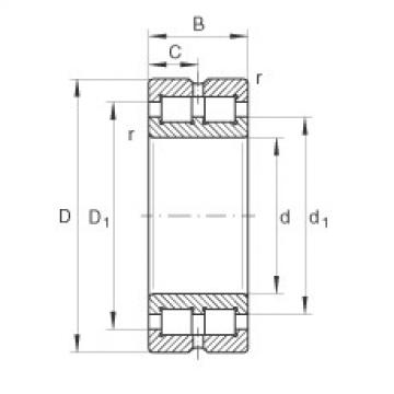 FAG Cylindrical roller bearings - SL014872