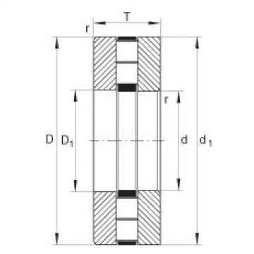 FAG Axial cylindrical roller bearings - 89414-TV