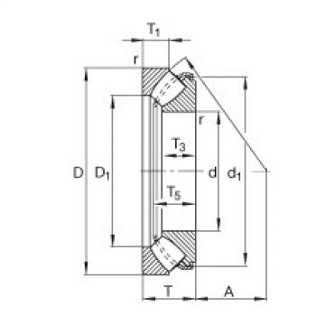 FAG Axial spherical roller bearings - 29356-E1-XL