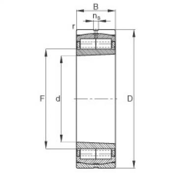 FAG Cylindrical roller bearings - F-800484.ZL-K-C5