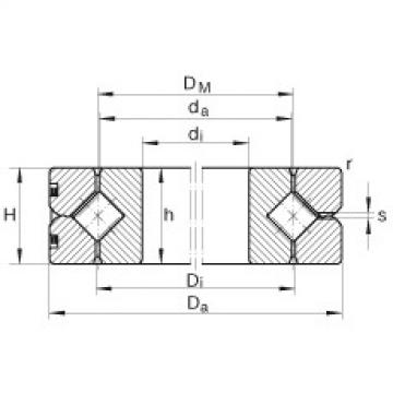 FAG Crossed roller bearings - SX011820