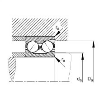 FAG Angular contact ball bearings - 3220