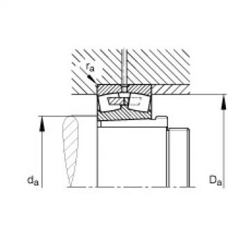 FAG Spherical roller bearings - 23972-K-MB + AH3972G-H