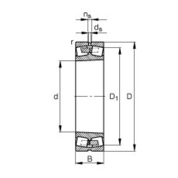 FAG Spherical roller bearings - 230/1250-B-K-MB