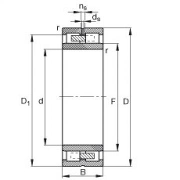 FAG Cylindrical roller bearings - NNU4920-S-M-SP