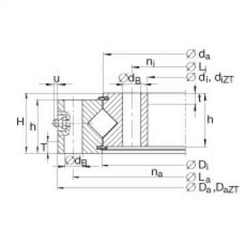 FAG Crossed roller bearings - XU160405