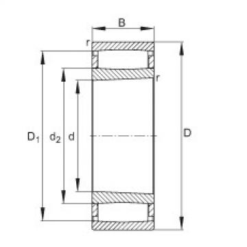 FAG Toroidal roller bearings - C31/670-XL-K-M1B