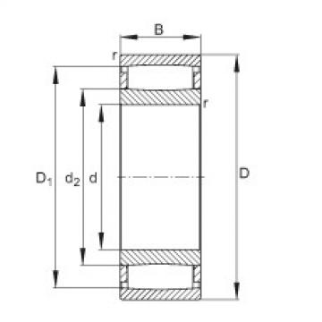 FAG Toroidal roller bearings - C31/600-XL-M1B