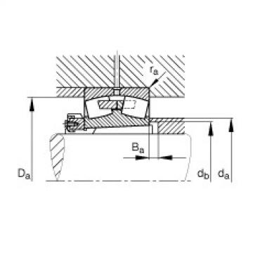 FAG Spherical roller bearings - 230/800-K-MB + H30/800-HG