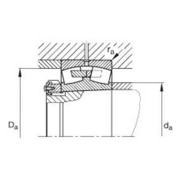 FAG Spherical roller bearings - 23076-BEA-XL-K-MB1