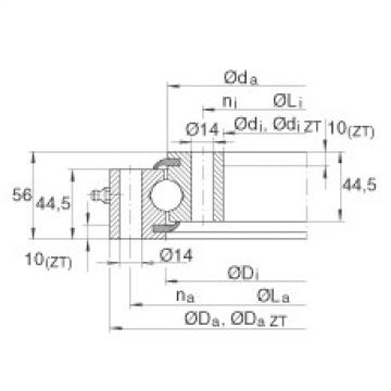 FAG Four point contact bearings - VSU200414