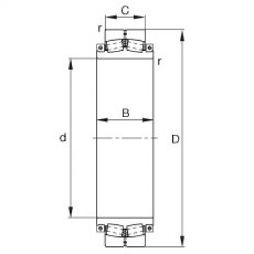 FAG Spherical roller bearings - 230SM470-MA