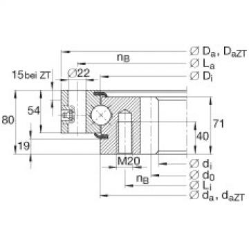 FAG Four point contact bearings - VSI250955-N