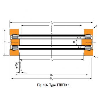 Bearing T1080FA Thrust Race Single