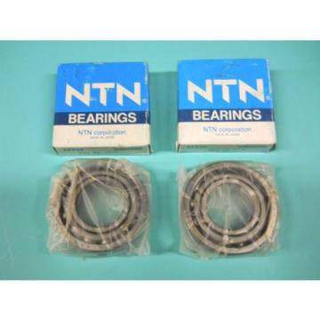 NTN 7206BG SINGLE ROW ANGULAR CONTACT BEARING 1.1811&#034; BORE (SET OF 2) NEW