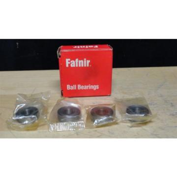 (4) NEW * FAFNIR SEALED Single Row Ball Bearing (Lot Of 4) (38KDD) * NEW in BOX