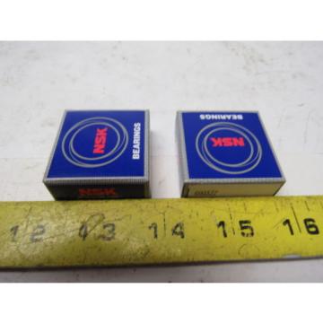 NSK 6903zz Metal Shielded Single Row Ball Bearing Lot of 2