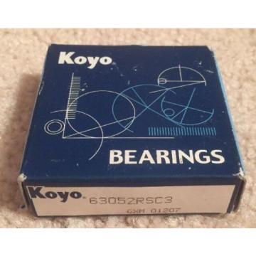 6305-2RSC3 KOYO Single Row Ball Bearing