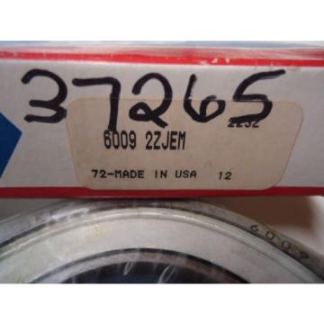 6009-2ZJEM  New Single Row Ball Bearing