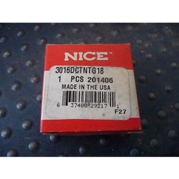 NICE 3016DCTNTG18 Single Row Ball Bearing