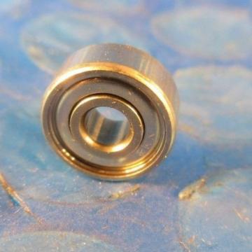 NMB SSR2ZZ, Single Row Nippon Miniature Bearing, 3mm x 10mm x 4mm, Stainless