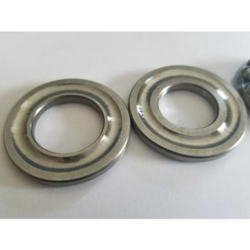 NSK 51203 Thrust Bearing, Single Row, 3 Piece, Grooved Race, Pressed Steel Cage