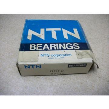NTN 6012 Single Row Ball Bearing