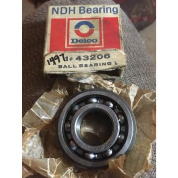 43206 NEW DEPARTURE New Single Row Ball Bearing Delco NDH 3206 USA