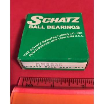 BR9935 Schatz New Single Row Ball Bearing