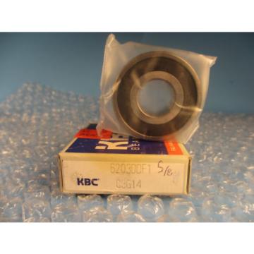 KBC Korean 6203 DD C3, Single Row Radial Ball Bearing (=2  2RS, NTN VV, 203)