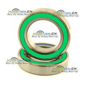 2PCS 15x28 x7 mm full complement  BIKE BEARING  6902 61902 VRS A3 Green Rubber