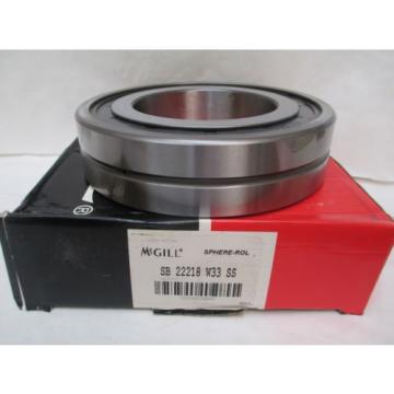 MCGILL SPHERE-ROL BEARING SB 22218 W33 SS SB22218W33SS