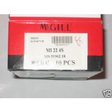 McGILL PRECISION BEARINGS MI 22 4S  LOT OF 11 MI224S