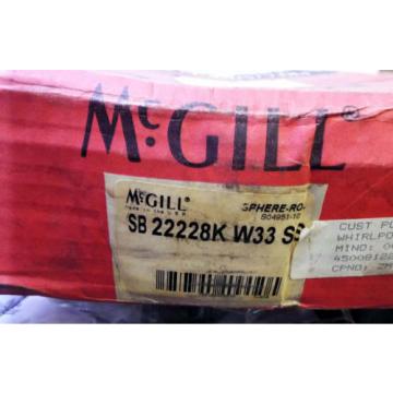 1  MCGILL SB 22228K W33 SS SPHERICAL ROLLER BEARING