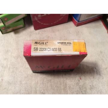 MCGILL /bearings #SB/22208 W33 SS ,30 day warranty, free shipping lower 48