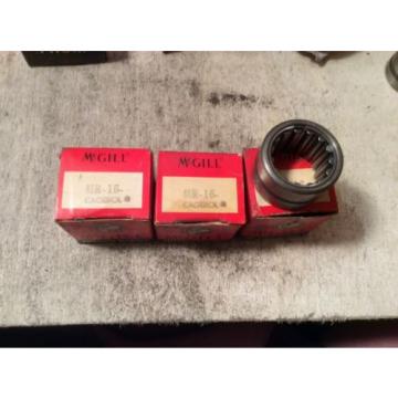 3-MCGILL -Bearing, #MR-16CAGEROL ,FREE SHPPING to lower 48,  OTHER