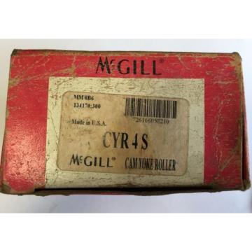 New in BOX McGill CYR 4 S Sealed Cam Yoke Roller (CYR4S)