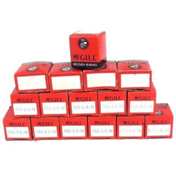 LOT OF 16  McGILL MI-14-N CAGEROL PRECISION INNER BEARINGS MI14N