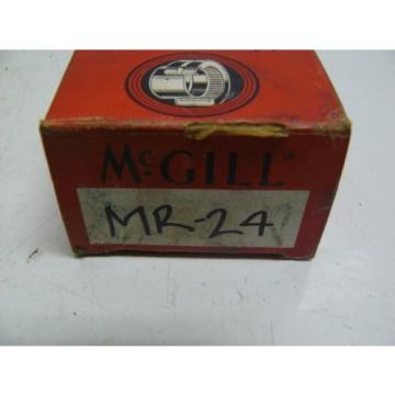 MCGILL MR-24 BEARING NEEDLE ROLLER UNSEALED CAGED 1-1/2 INCH BORE