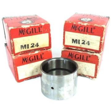 LOT OF 4  MCGILL MI24 PRECISION INNER RACE BEARINGS