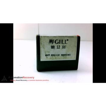 MCGILL MR 12 SS PRECISION NEEDLE ROLLER BEARING,  #183482